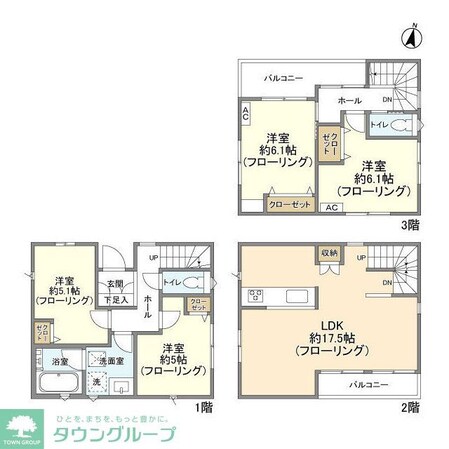 Kolet与野#16の物件間取画像